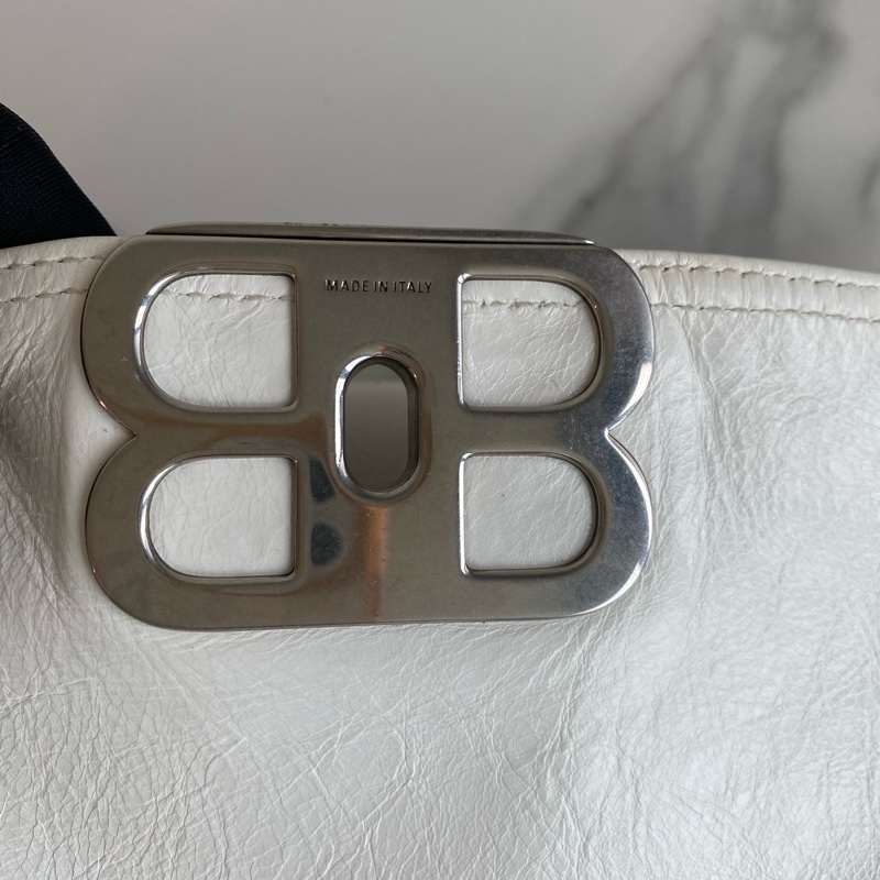 Balenciaga 巴黎世家BBsoft大號奶白色-19