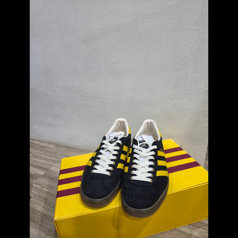 ✨️gucci x adidas gazelle 黑黃-1