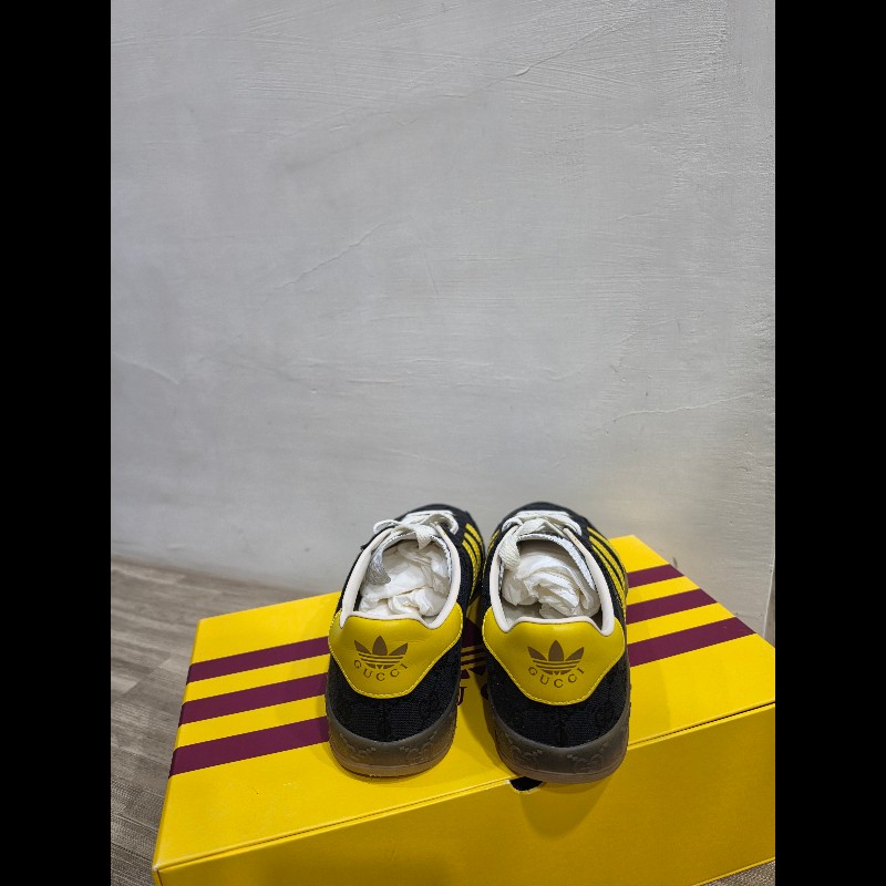 ✨️gucci x adidas gazelle 黑黃-2