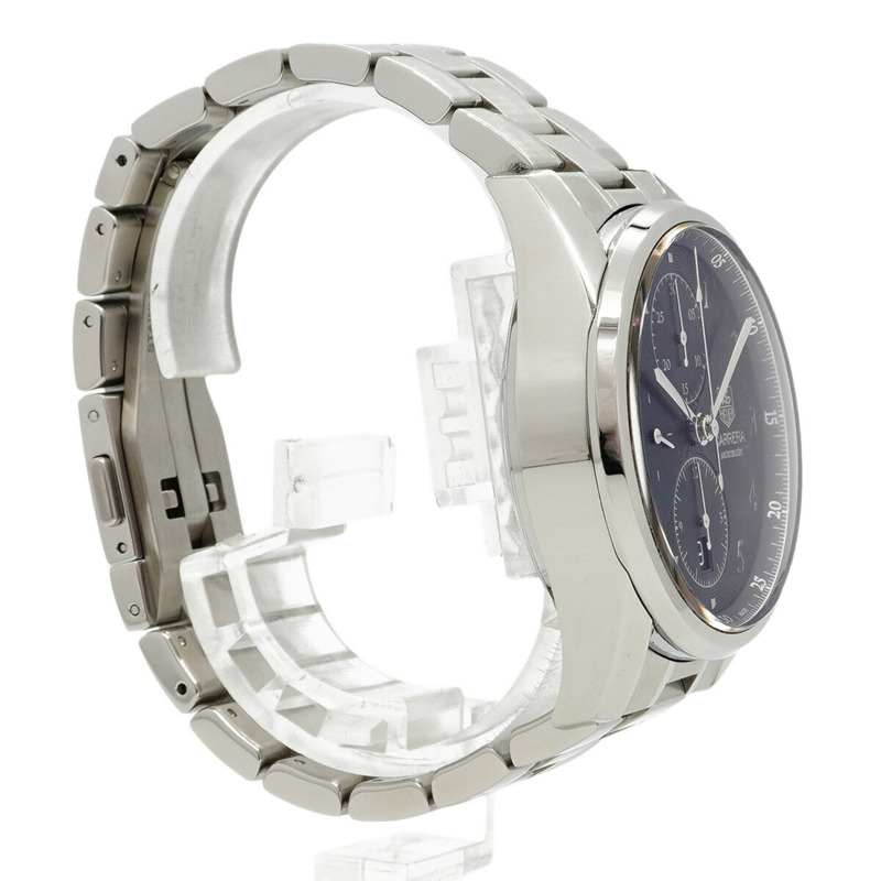 TAG Heuer 豪雅卡萊拉系列 CAS2110 黑色錶盤男士腕錶-2