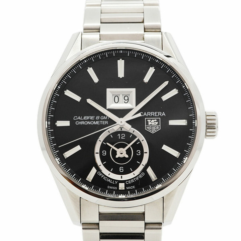 TAG Heuer 豪雅卡萊拉 Calibre 8 WAR5010 黑色錶盤男士腕錶