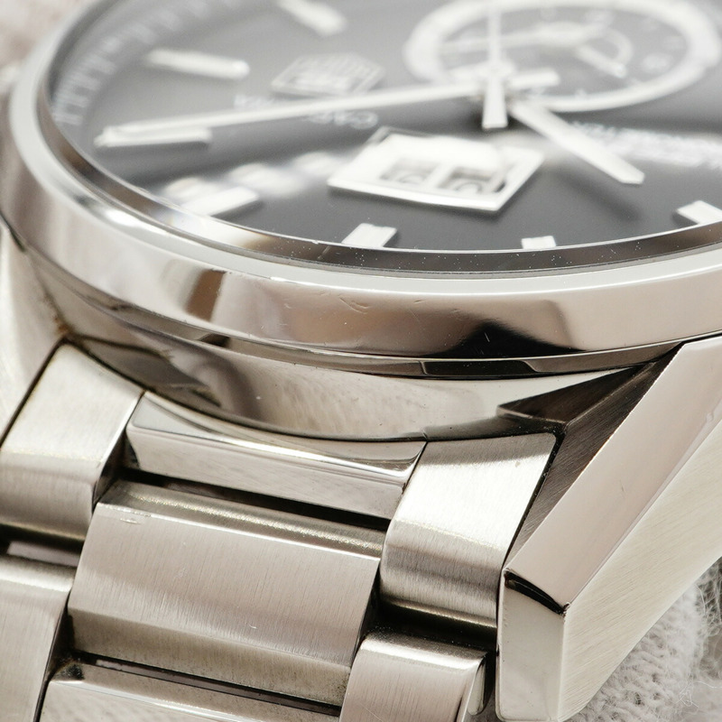 TAG Heuer 豪雅卡萊拉 Calibre 8 WAR5010 黑色錶盤男士腕錶-6