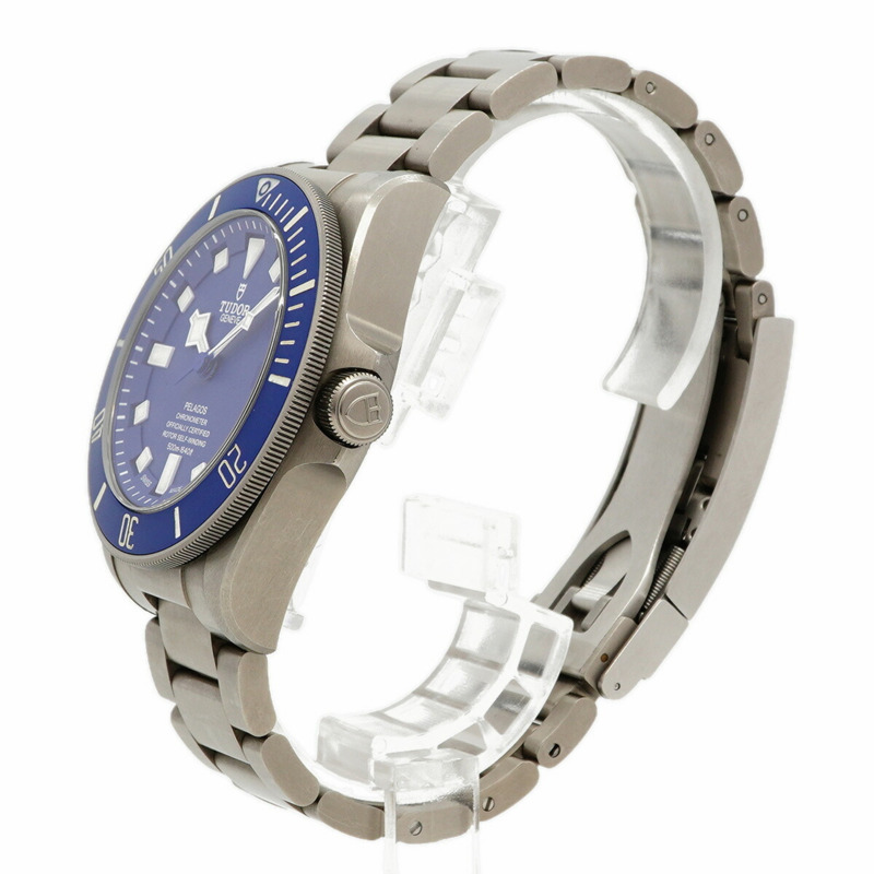 帝舵 Pelagos 25600TB 藍色錶盤男士腕錶-1