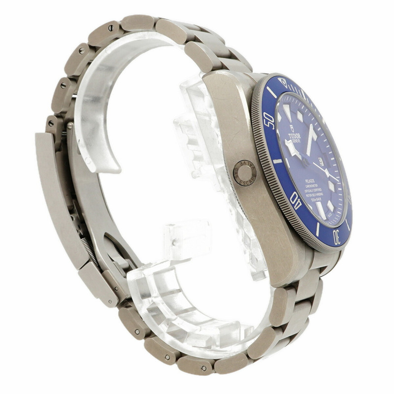 帝舵 Pelagos 25600TB 藍色錶盤男士腕錶-2