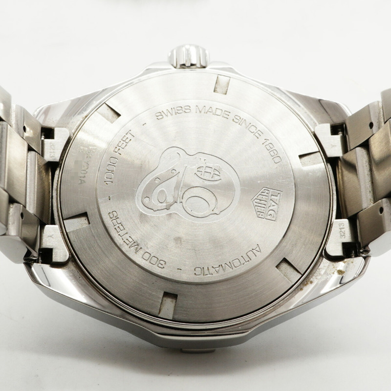 TAG Heuer Aquaracer WAY201A 黑色錶盤男士手錶-4