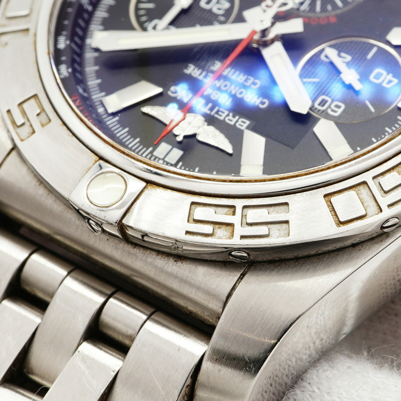 Breitling Chronomat 44 AB0110 黑色錶盤男錶-6
