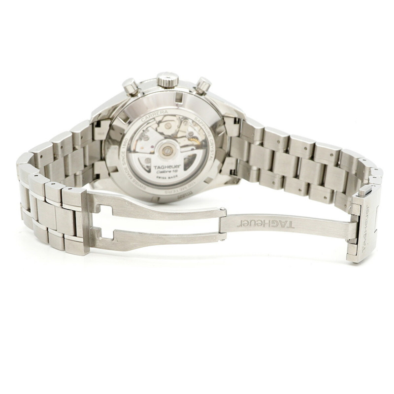 TAG Heuer 豪雅卡萊拉系列 CAS2111 銀色錶盤男士腕錶-3