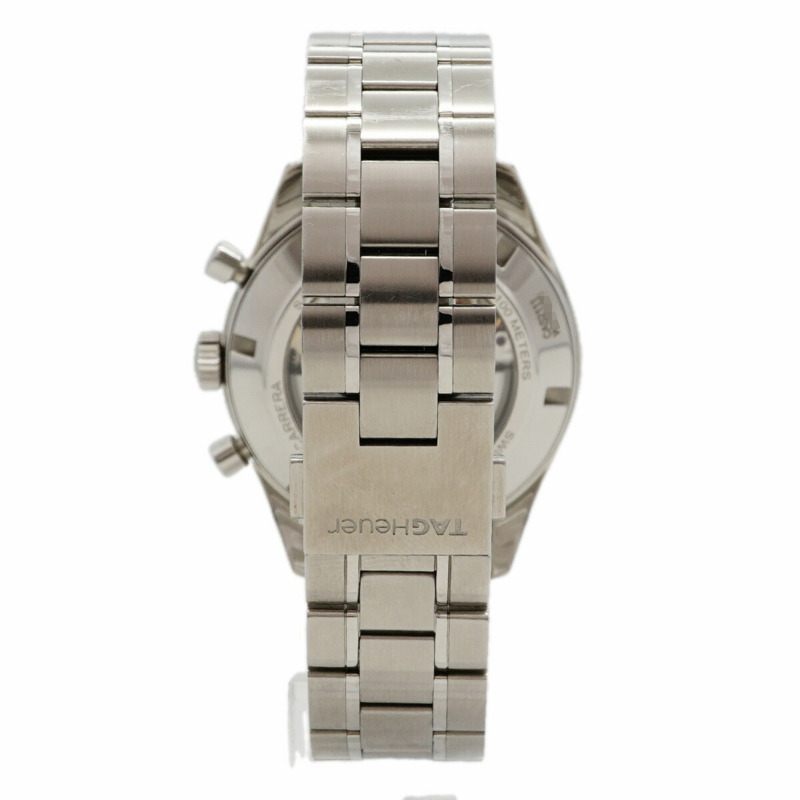 TAG Heuer 豪雅卡萊拉系列 CAS2111 銀色錶盤男士腕錶-6