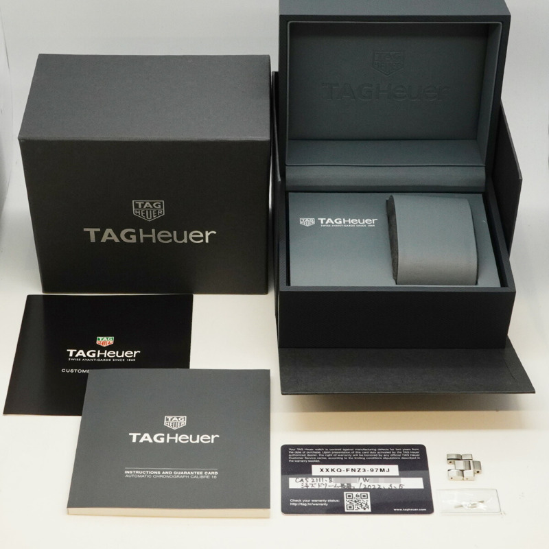 TAG Heuer 豪雅卡萊拉系列 CAS2111 銀色錶盤男士腕錶-8