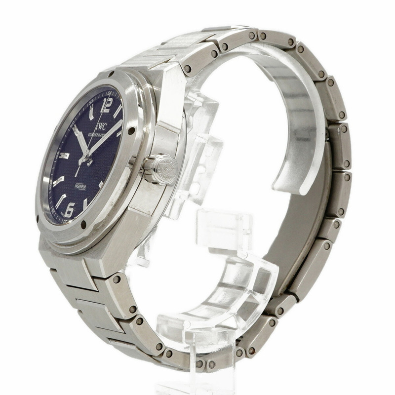 IWC 沙夫豪森工程師 IW322701 黑色錶盤男士手錶-1
