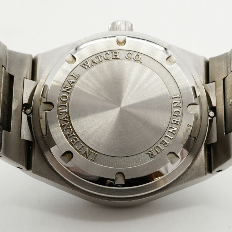 IWC 沙夫豪森工程師 IW322701 黑色錶盤男士手錶-4