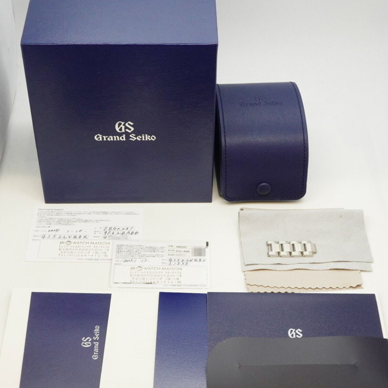 精工 Grand SBGX261 9F62-0AB0 黑色錶盤男士腕錶-9
