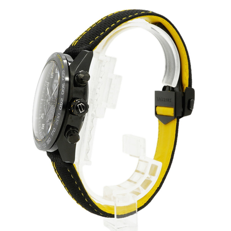 TAG Heuer Carrera x Porsche 限量版 CBN2A1H 黑色錶盤男士腕錶-1