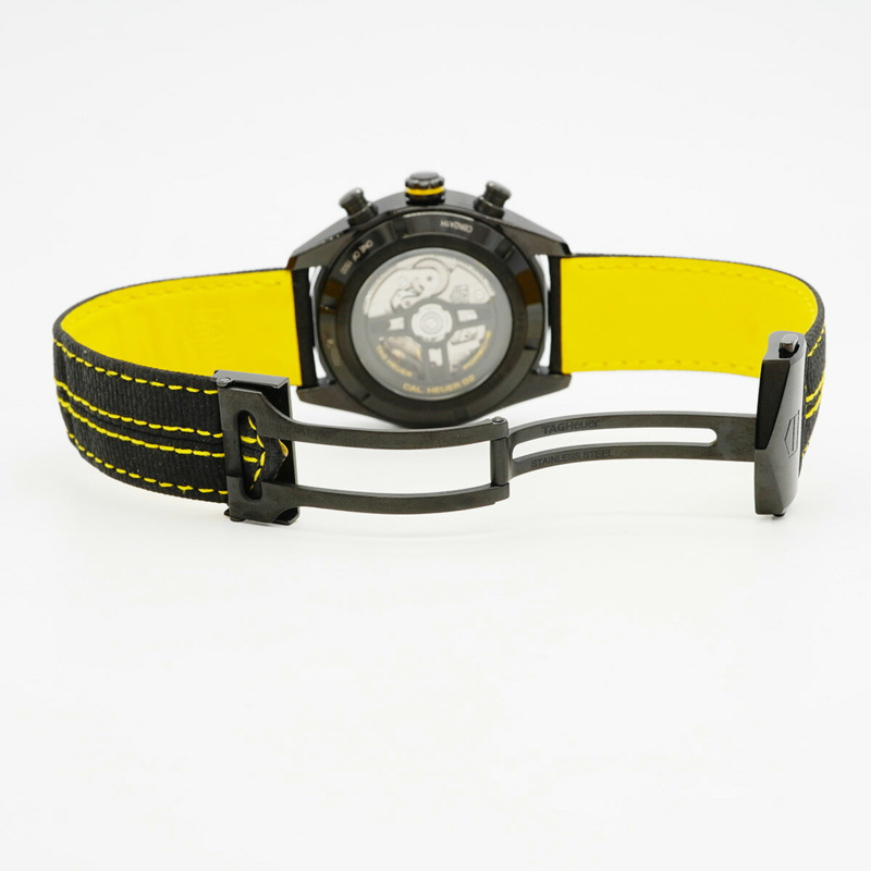 TAG Heuer Carrera x Porsche 限量版 CBN2A1H 黑色錶盤男士腕錶-3