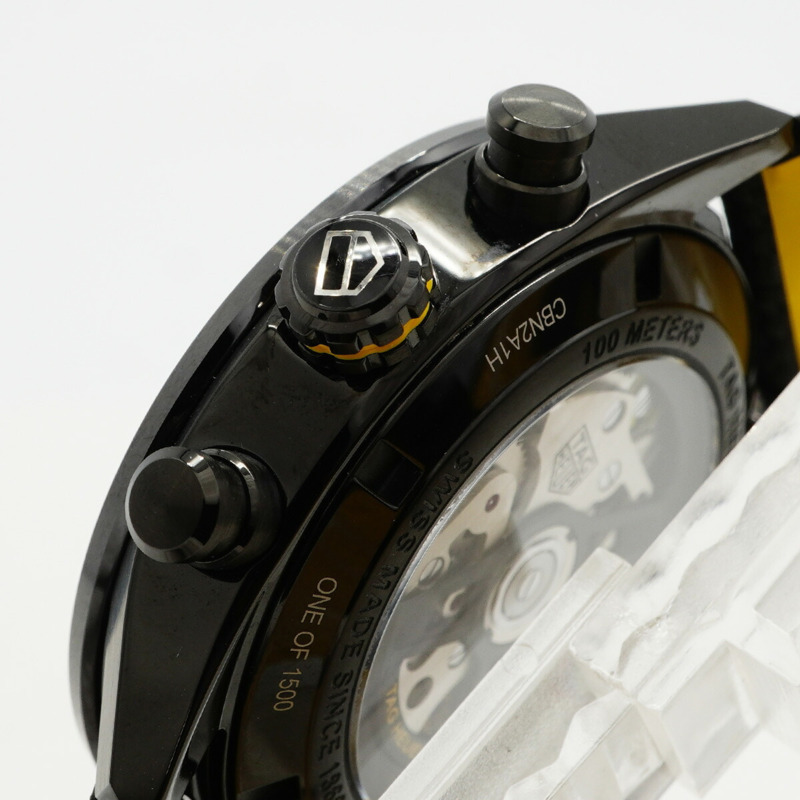 TAG Heuer Carrera x Porsche 限量版 CBN2A1H 黑色錶盤男士腕錶-5