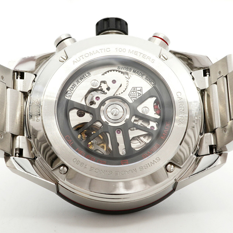 TAG Heuer Carrera CBG2010 男士鏤空錶盤腕錶-4