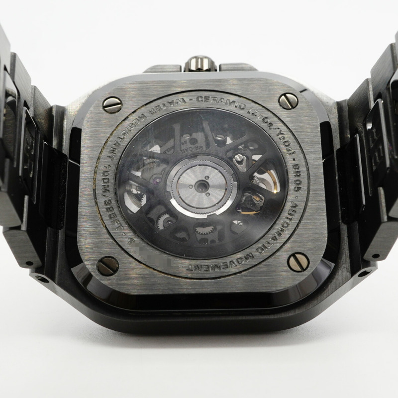 Bell & Ross BR-05 BR05A-BL-SK-CE SCE 鏤空錶盤男士腕錶-4