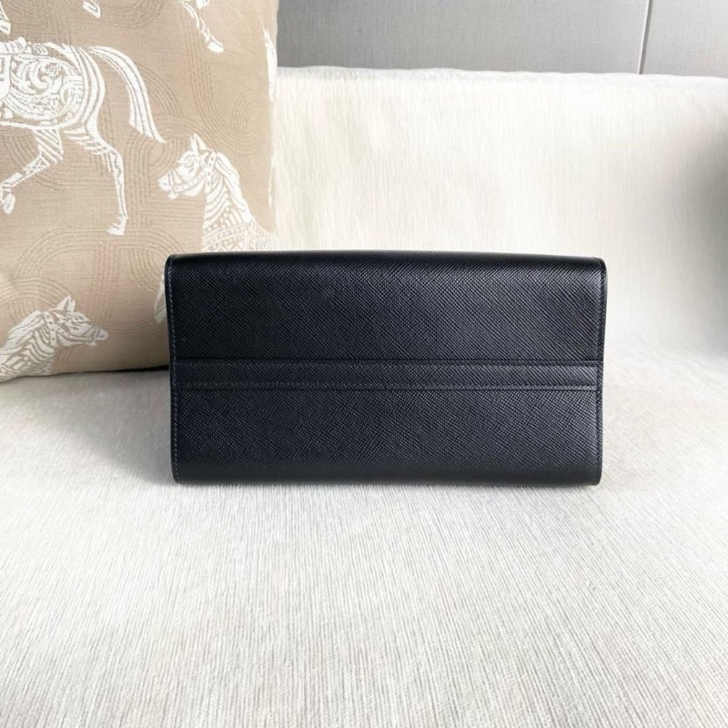 Prada Monochrome黑色手提斜背包26*20*14 9新 配件塵袋 購證 保卡 肩帶-2