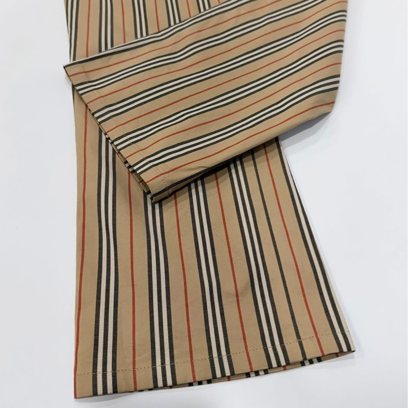 BURBERRY GOLF 經典直條紋彈性褲-6