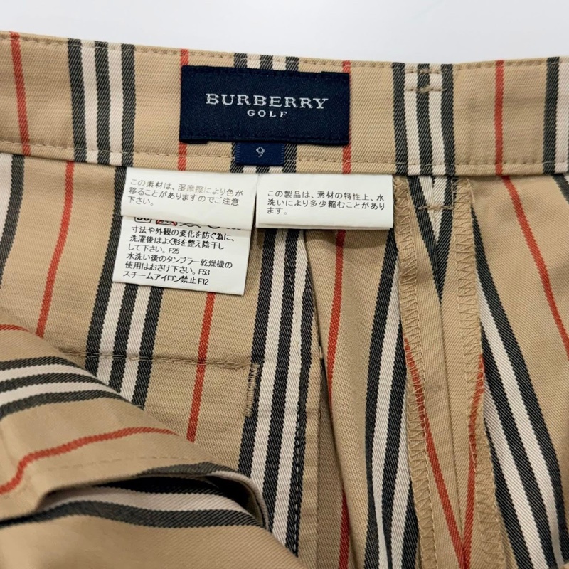 BURBERRY GOLF 經典直條紋彈性褲-9