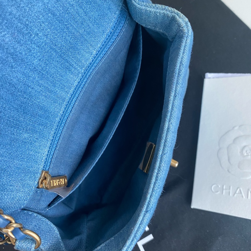 Chanel 牛仔金球方胖子-5