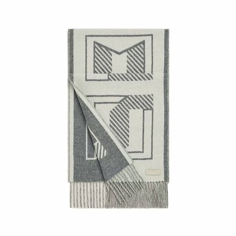 Casaque Lettres au Carre 羊絨圍巾