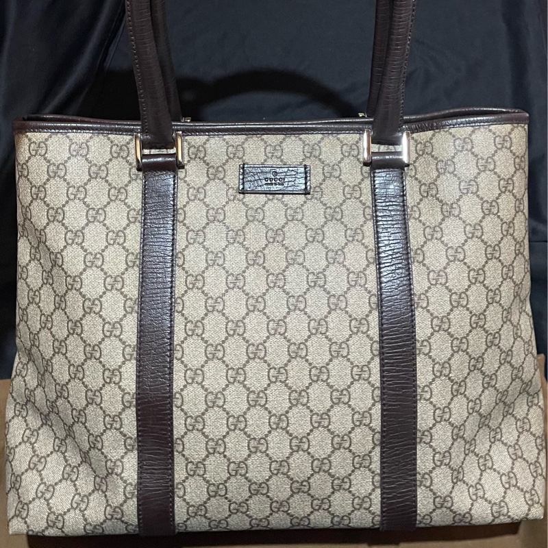 Gucci Tote經典老花大托特包 可上肩(46x10x30)-26