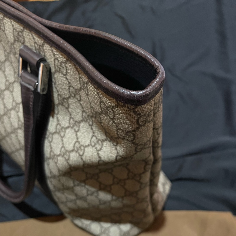 Gucci Tote經典老花大托特包 可上肩(46x10x30)-33