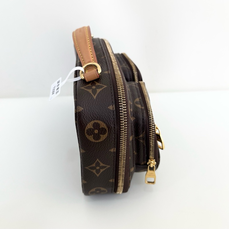 99新✨LV/路易威登 Utility Crossbody 走秀款 棕色老花手提包斜背包相機包 芯片款 男女駕馭都帥氣的款 💛正品保障-6