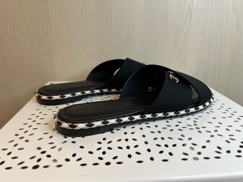 Chanel 交叉帶拖鞋 室內拖-2