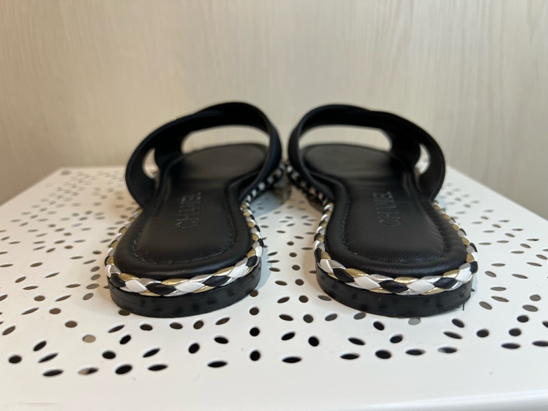 Chanel 交叉帶拖鞋 室內拖-3