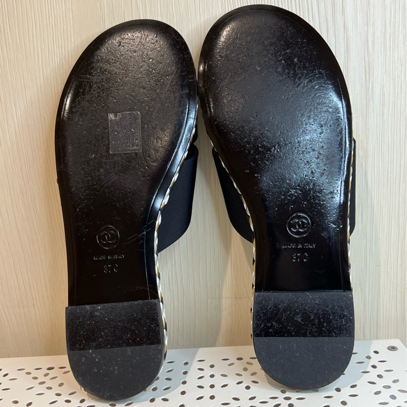 Chanel 交叉帶拖鞋 室內拖-6