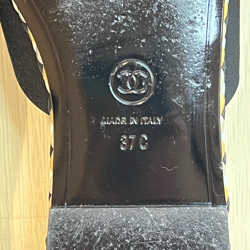 Chanel 交叉帶拖鞋 室內拖-7