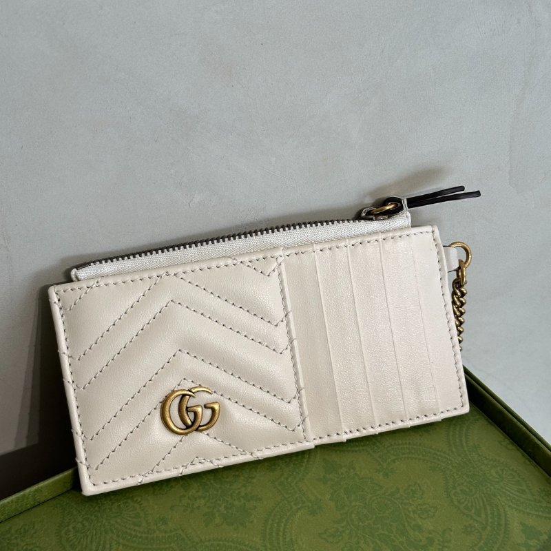 GUCCI Marmont Matelasse新款斜背包 - 21 黑金-13