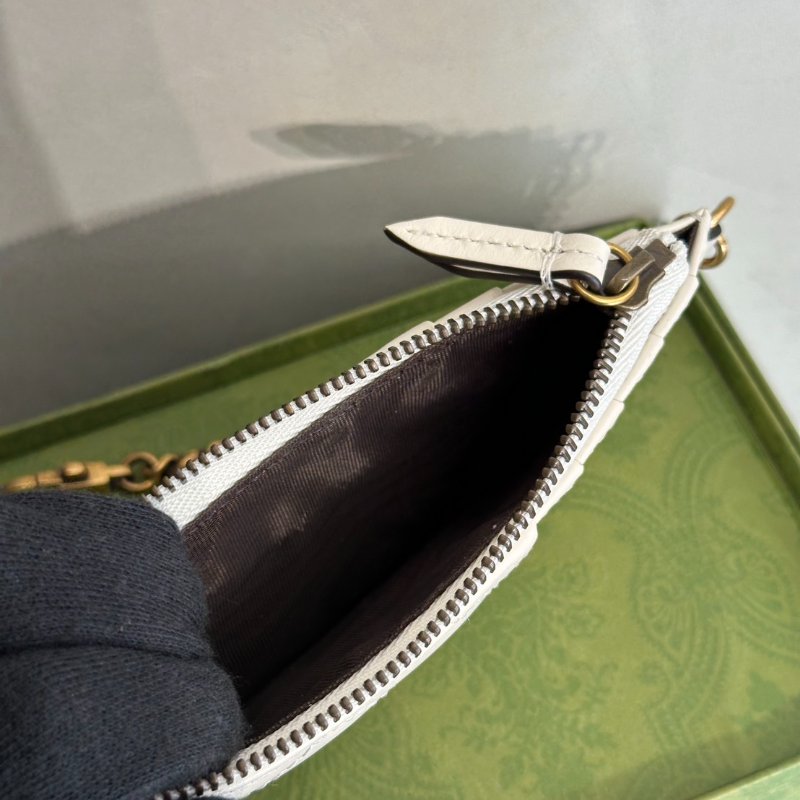 GUCCI Marmont Matelasse新款斜背包 - 21 黑金-15