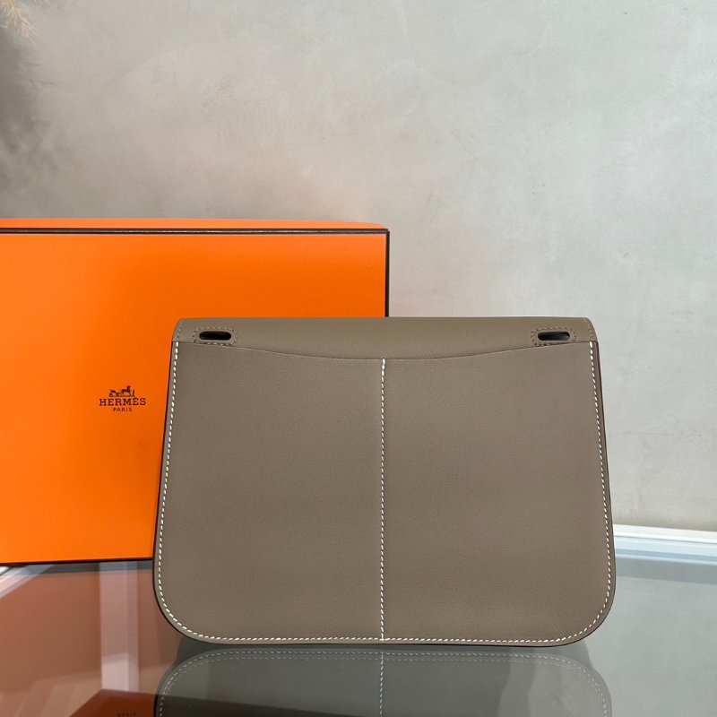 HERMES Halzan Mini - Etoupe 18 大象灰銀 K-4