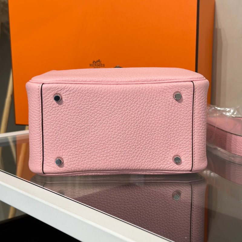 HERMES Mini Lindy ll - Rose Sakure 3Q 櫻花粉銀 K-5