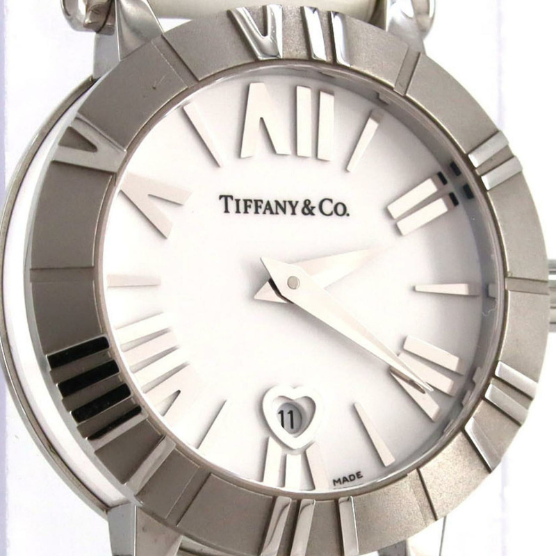 Tiffany Atlas Z1300.11.11A20A71A 不鏽鋼 x 陶瓷石英錶-4