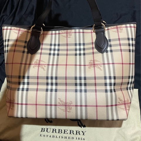 Burberry Tote經典戰馬皮革大托特包 可上肩（50x15x27）