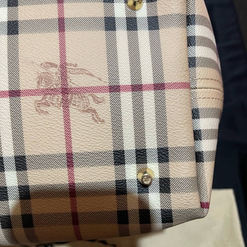 Burberry Tote經典戰馬皮革大托特包 可上肩(50x15x27)-20