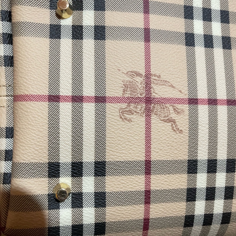 Burberry Tote經典戰馬皮革大托特包 可上肩(50x15x27)-42