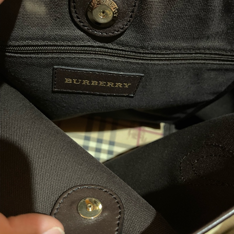 Burberry Tote經典戰馬皮革大托特包 可上肩(50x15x27)-46