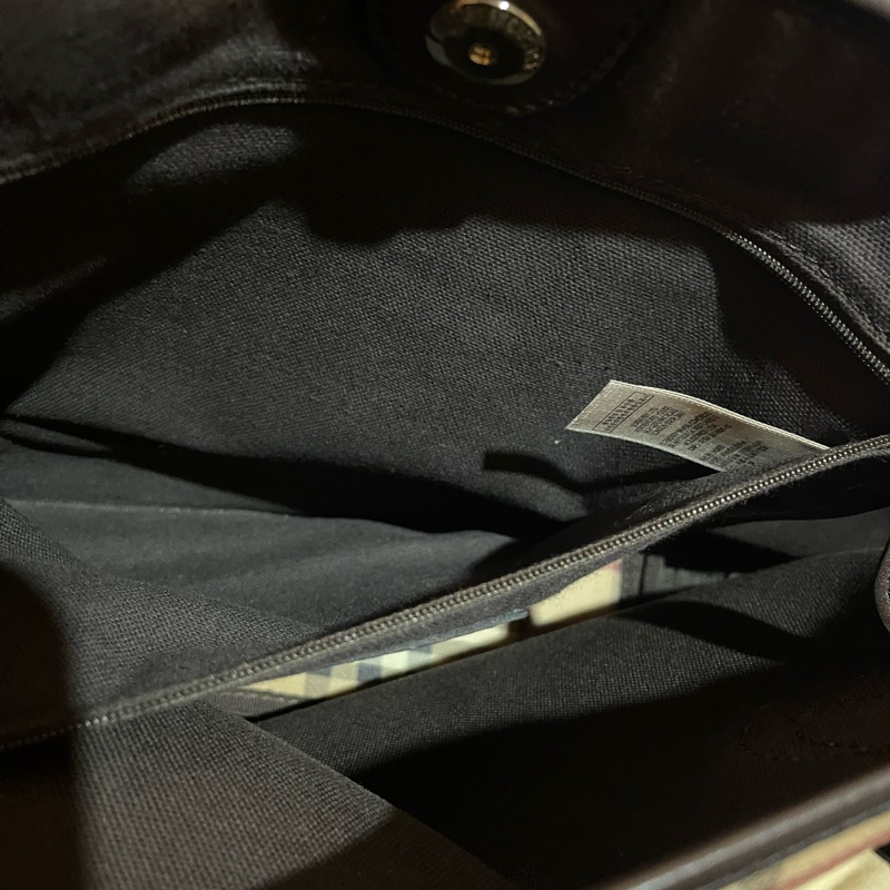 Burberry Tote經典戰馬皮革大托特包 可上肩(50x15x27)-47