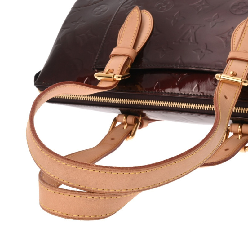 路易威登 (LOUIS VUITTON) Monogram Vernis Rosewood Avenue Amarante M93510 女士手提包 A 級二手 Ginzo-3