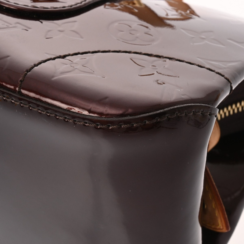 路易威登 (LOUIS VUITTON) Monogram Vernis Rosewood Avenue Amarante M93510 女士手提包 A 級二手 Ginzo-6