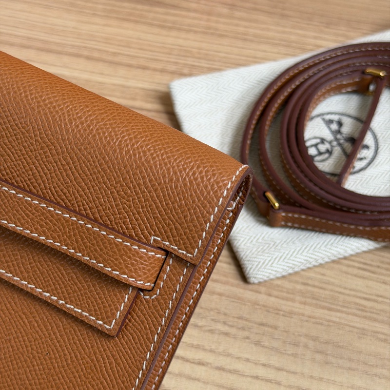 Hermes Kelly Togo Epsom金棕金扣-10