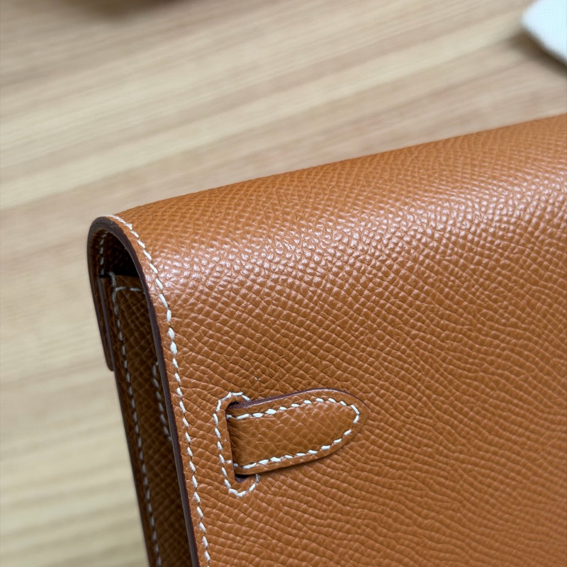 Hermes Kelly Togo Epsom金棕金扣-15