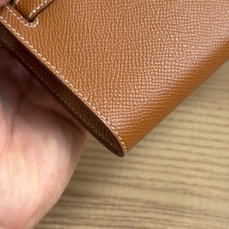Hermes Kelly Togo Epsom金棕金扣-16