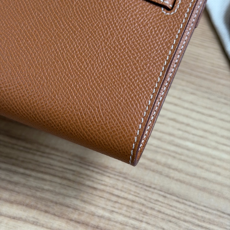 Hermes Kelly Togo Epsom金棕金扣-17