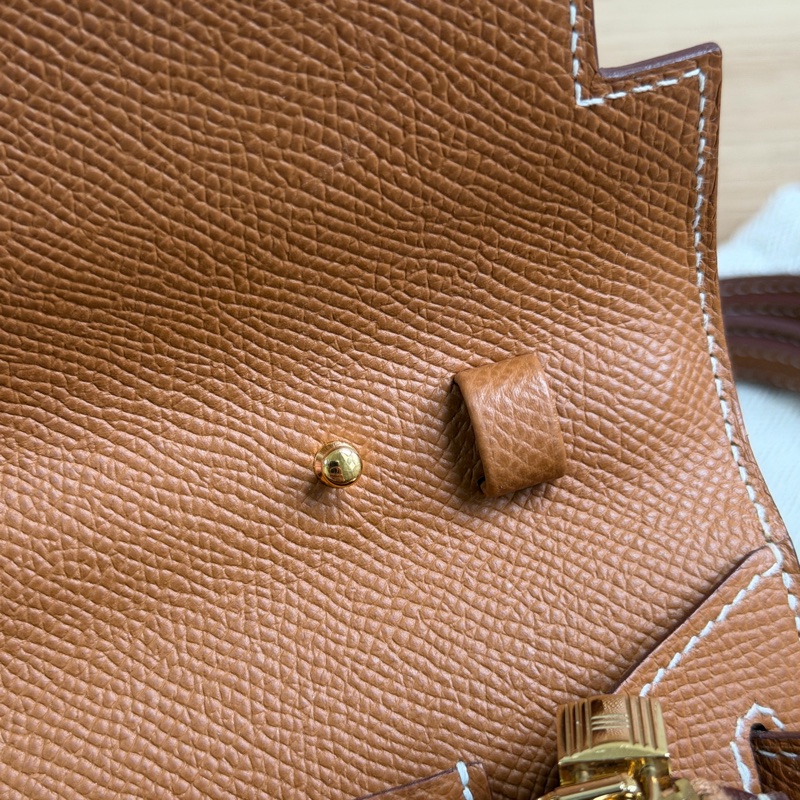 Hermes Kelly Togo Epsom金棕金扣-25